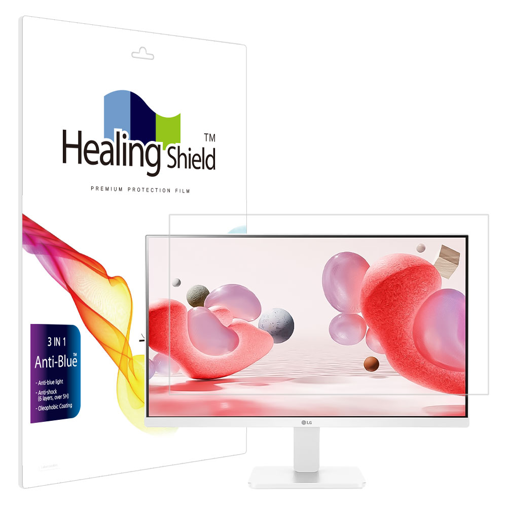 힐링쉴드 LG 24MR400 블루라이트차단 액정보호필름