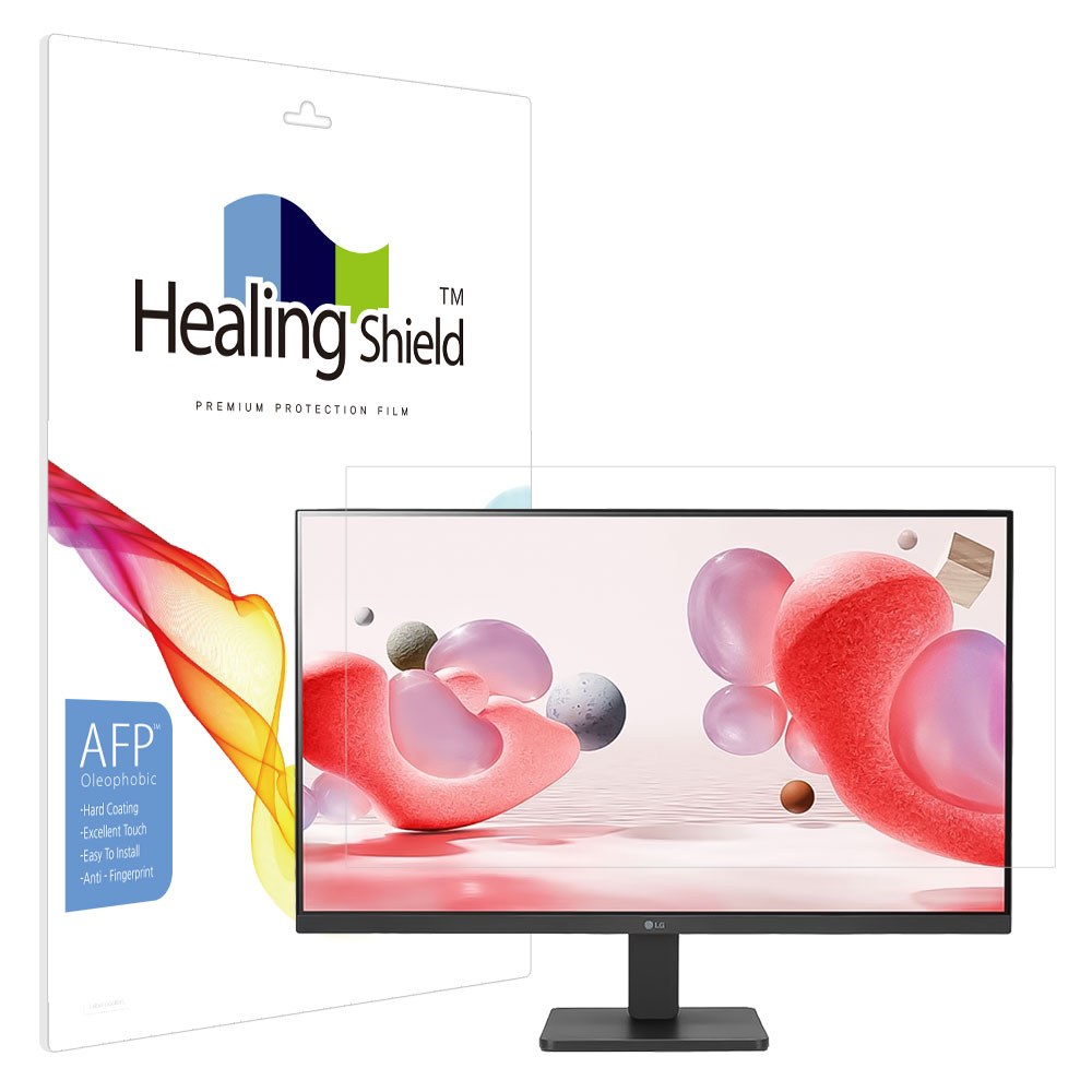 힐링쉴드 LG 27MR400 올레포빅 액정보호필름