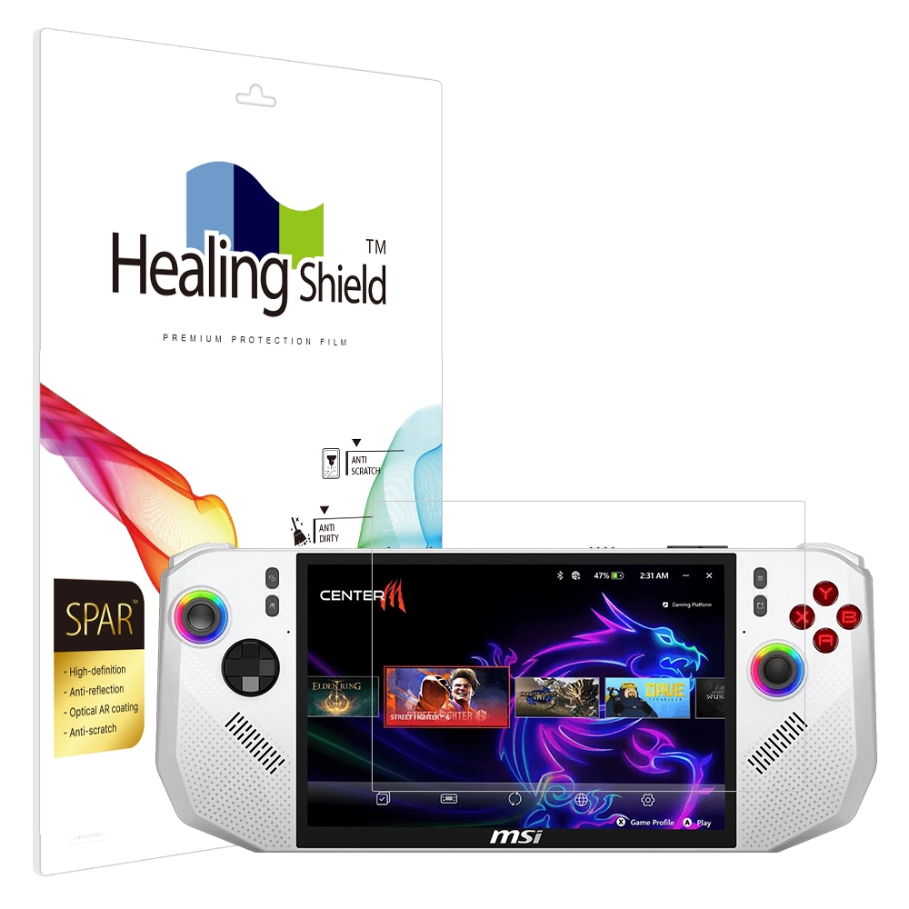 힐링쉴드 MSI 클로 A8 BZ2EM 슈페리어 AR 고화질 액정필름 1매