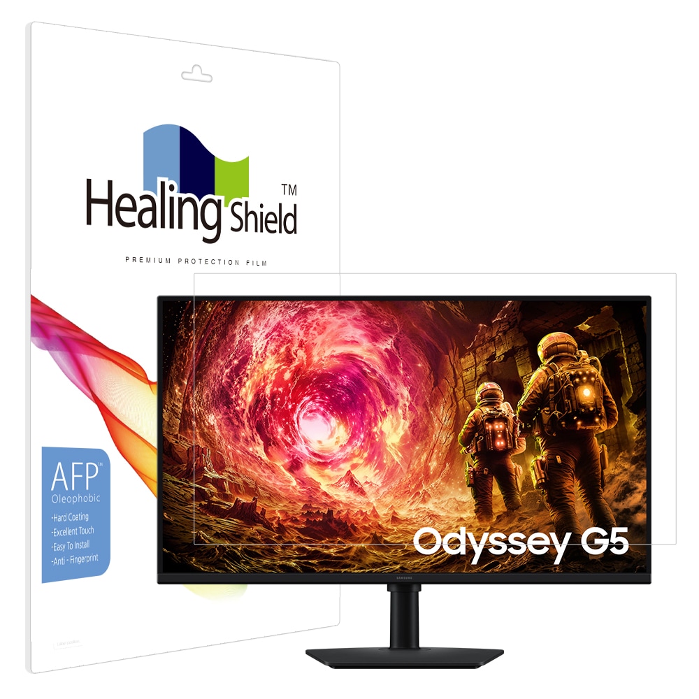 힐링쉴드 삼성 QHD 오디세이 G5 LS32FG504 올레포빅 액정필름