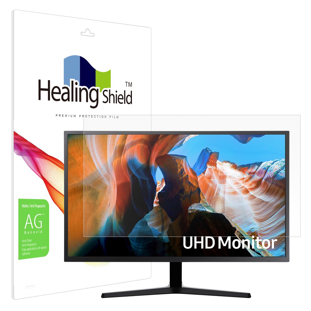 힐링쉴드 삼성 고해상도 UHD UJ590 LU32J592UQ 저반사 필름
