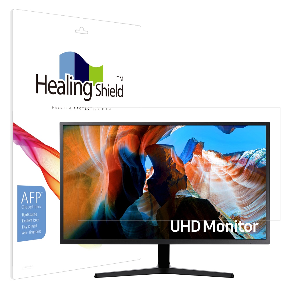힐링쉴드 삼성 고해상도 UHD UJ590 LU32J592UQ 올레포빅 필름