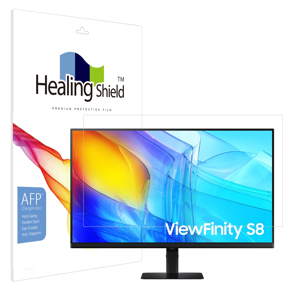 힐링쉴드 고해상도 뷰피니티 S8 S80D LS32D806EA 올레포빅필름