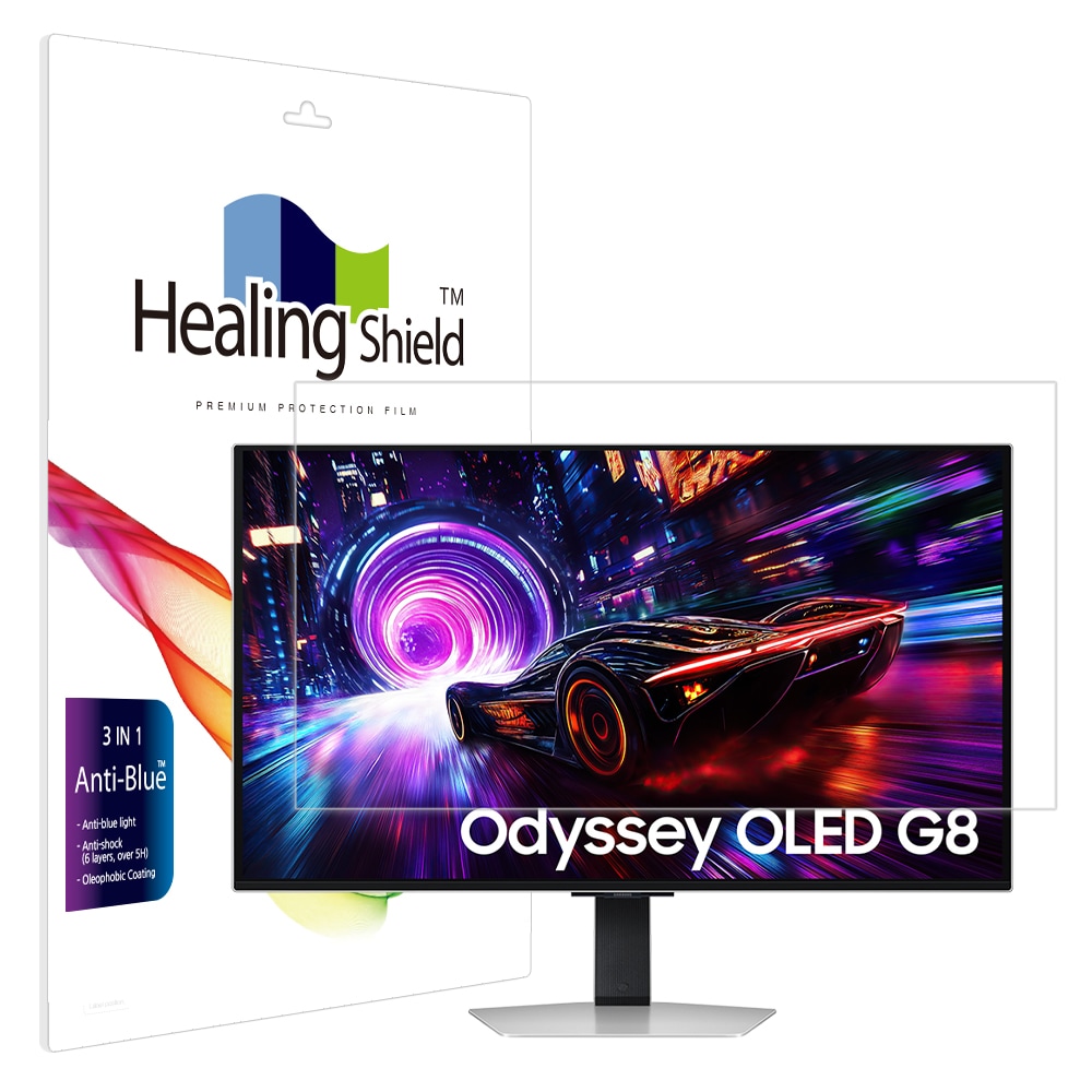 힐링쉴드 오디세이OLED G8 G81SF LS32FG810블루라이트차단필름