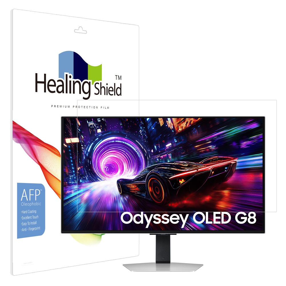 힐링쉴드 삼성 오디세이OLED G8 G81SF LS32FG810 올레포빅필름
