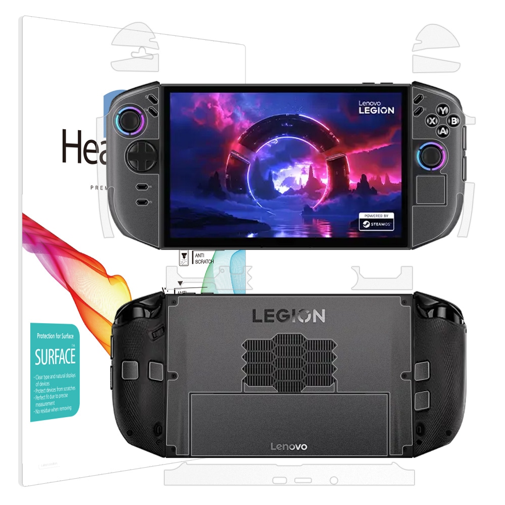 힐링쉴드 레노버 리전 고2 무광 외부보호필름 1세트