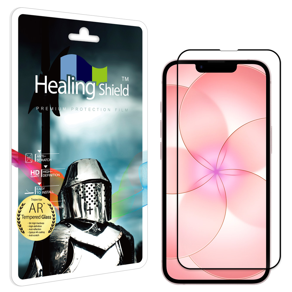 힐링쉴드 아이폰17e 3D 풀커버 AR 고화질 강화유리 액정 1매
