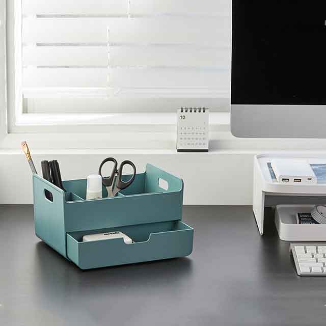 마전동상회 이케아 책상정리함 화장대정리 사무실필수템 오거나이저 소품 수납 정리
