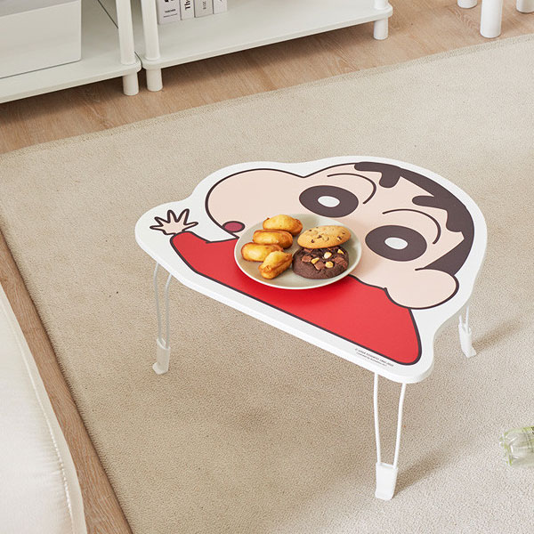 마전동상회 짱구는 못말려 접이식 테이블 좌식 식탁 간이 탁자 