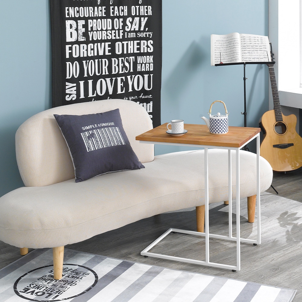 [신상품] 로쏘 푸텔라 엘다 원목 철제 사이드 테이블