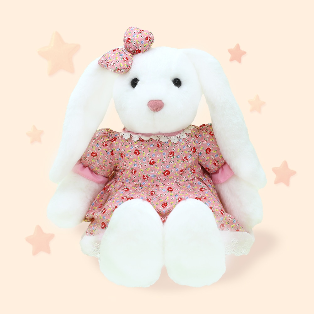 [오늘출발][신상품]이젠돌스 뉴 버니토끼 핑크 드레스 옷입히기 인형 28cm