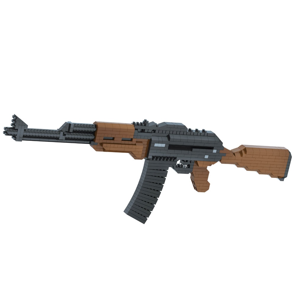 아토블럭 미니블럭 AK47어썰트블록건(682-2dr)