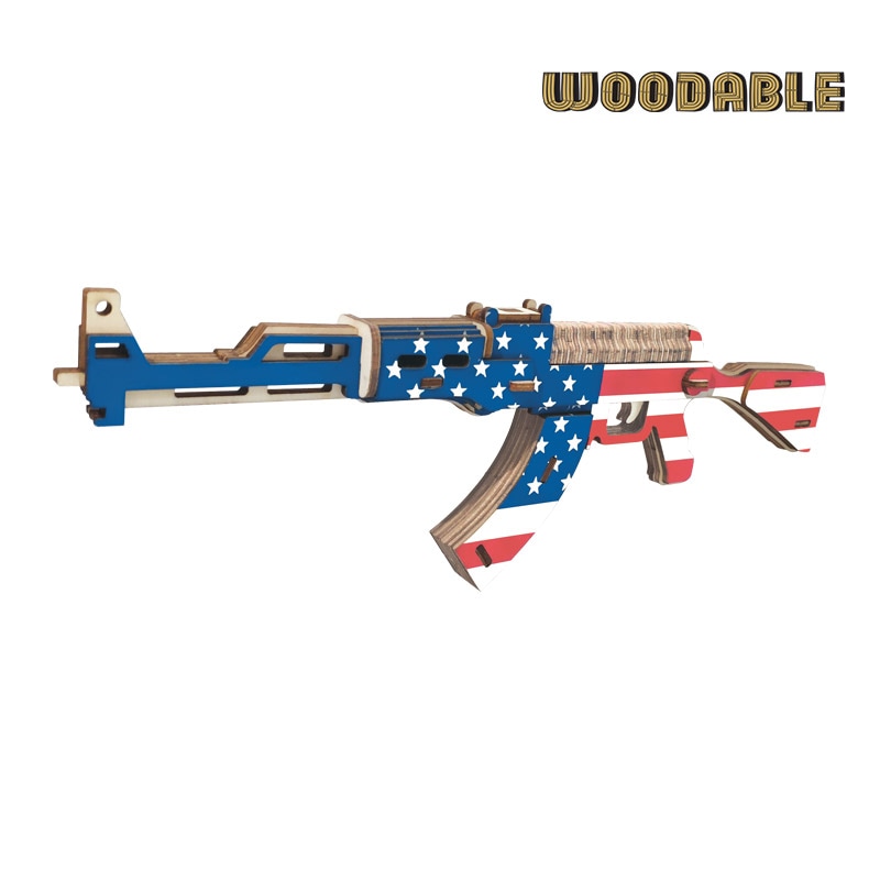 우더블 3D퍼즐 입체퍼즐 DIY AK-47 (XC-G020H)