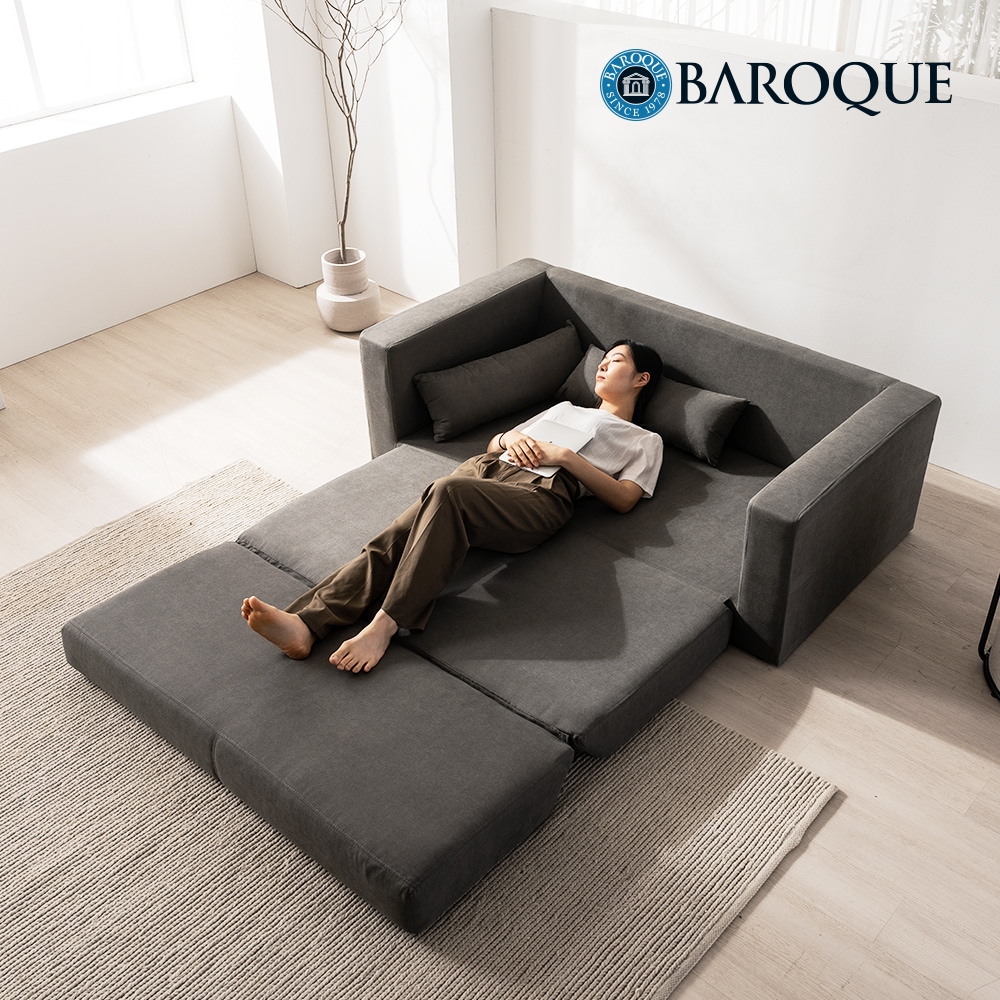 바로크가구 아르테 아쿠아텍스 접이식 소파베드 3인용 2color 