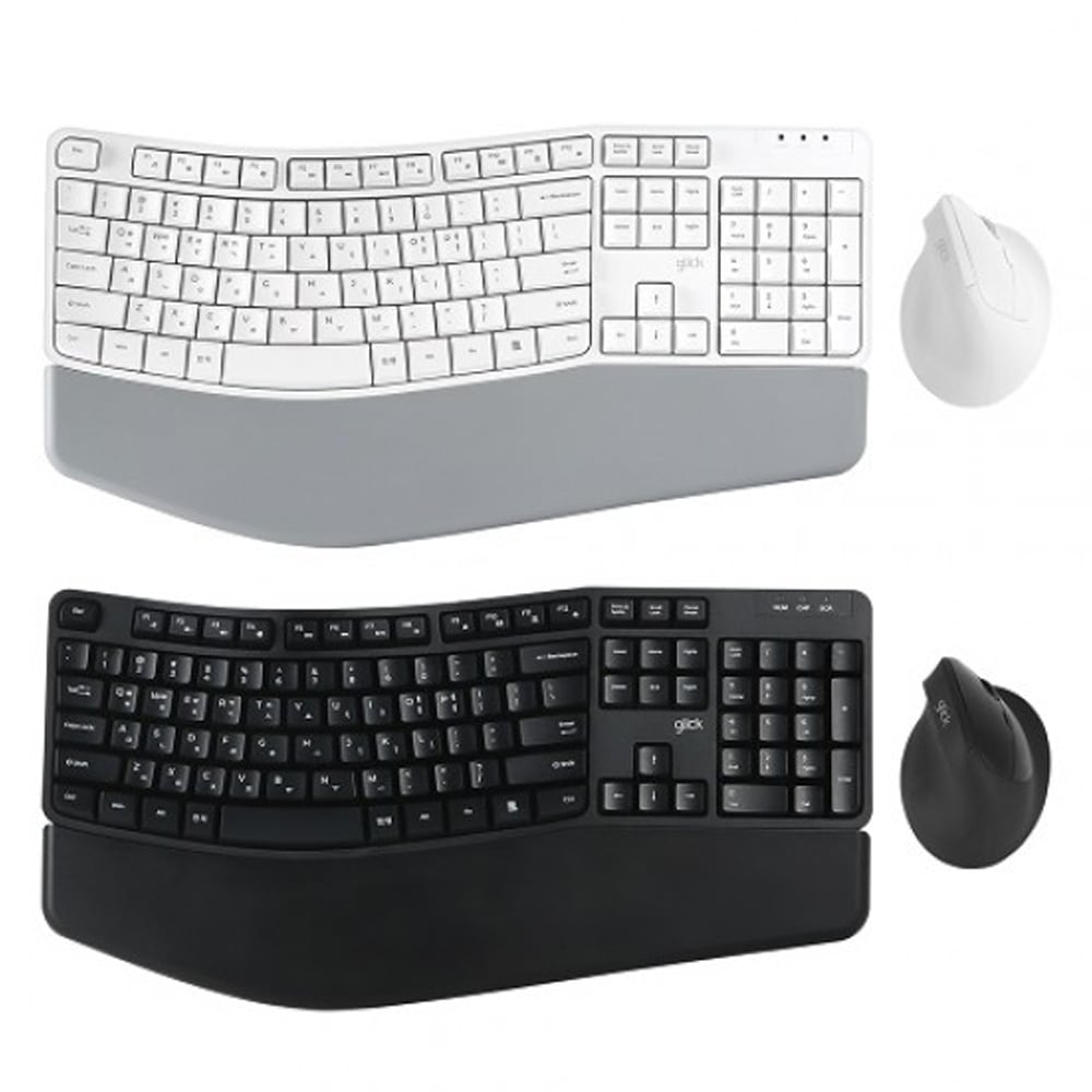 지클릭커 EMK100 PLUS 무선 키보드 마우스 세트