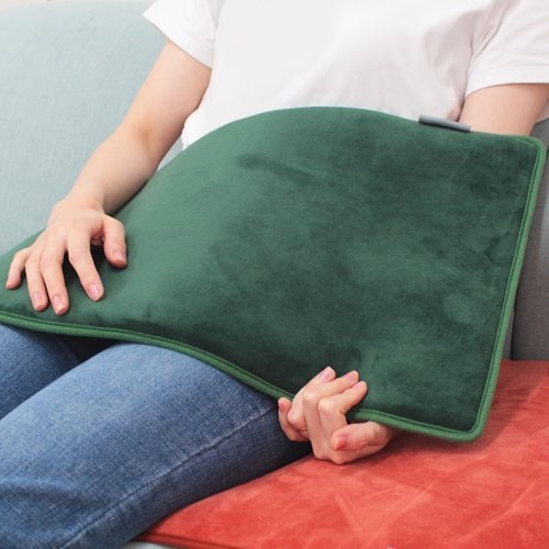 편리안 한양 퍼 맥반석찜질기/전기 찜질기 온열매트 어깨 허리 복부 효도선물 타이머기능