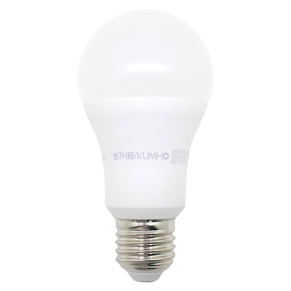 하늘조명 번개표 LED 벌브 12W 주광색 6500K EL 돌려끼우는램프 