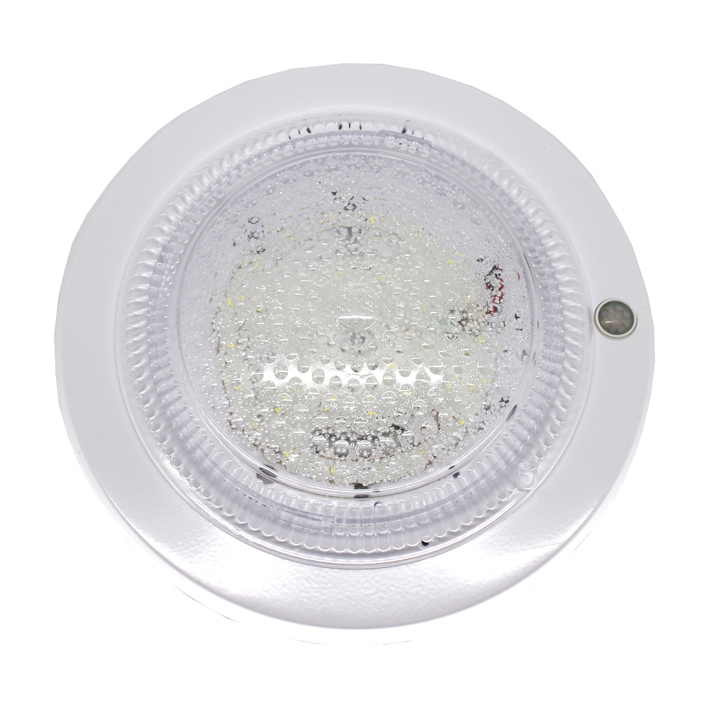 하늘조명 두영 LED 원형센서등 15W 전구색 원형 베란다 다용도 