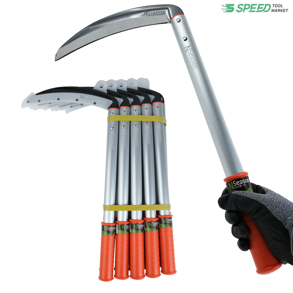 스피드툴마켓 도루코 포시즌낫 (알루미늄) 10개 1묶음 풀낫 제초용 벌초