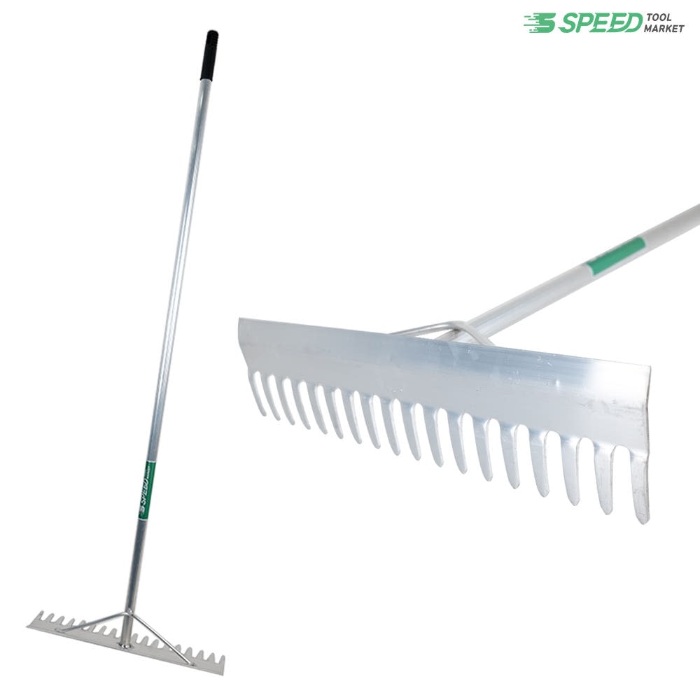 스피드툴마켓 올 알루미늄 레기 대 갈퀴 밭갈기 농기구 괭이 풀제거 땅고르기 래기 레이크