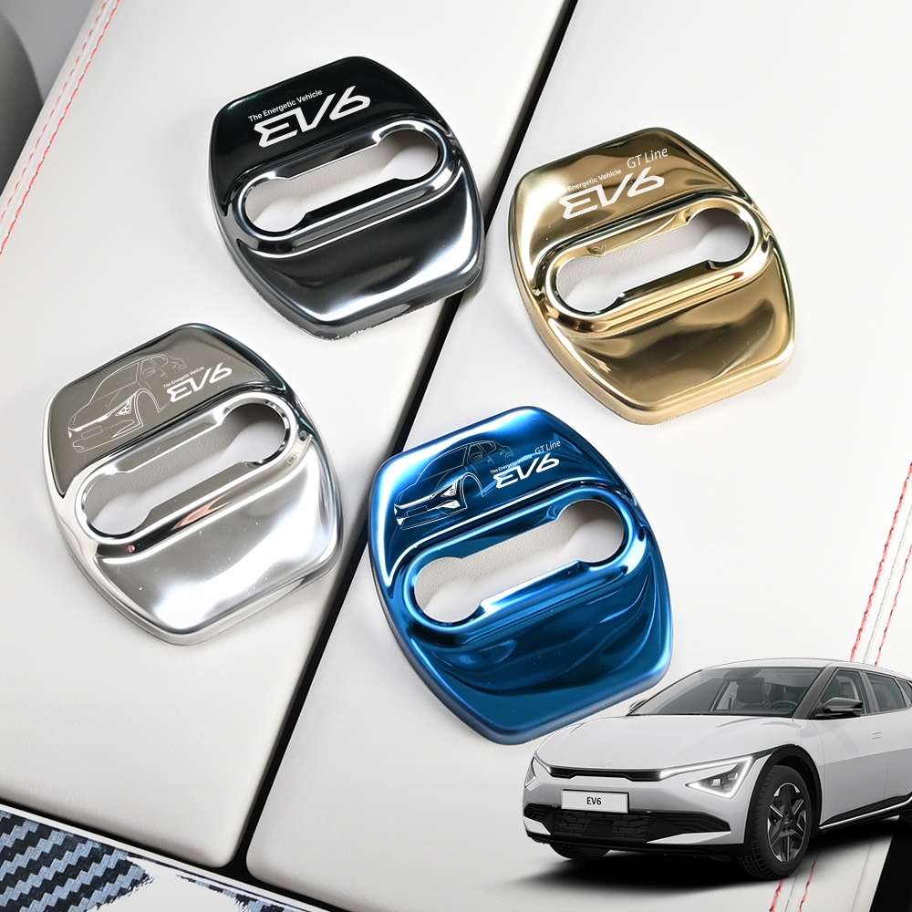 디케이몰 EV6 페이스리프트 튜닝 도어스트라이커 커버 몰딩