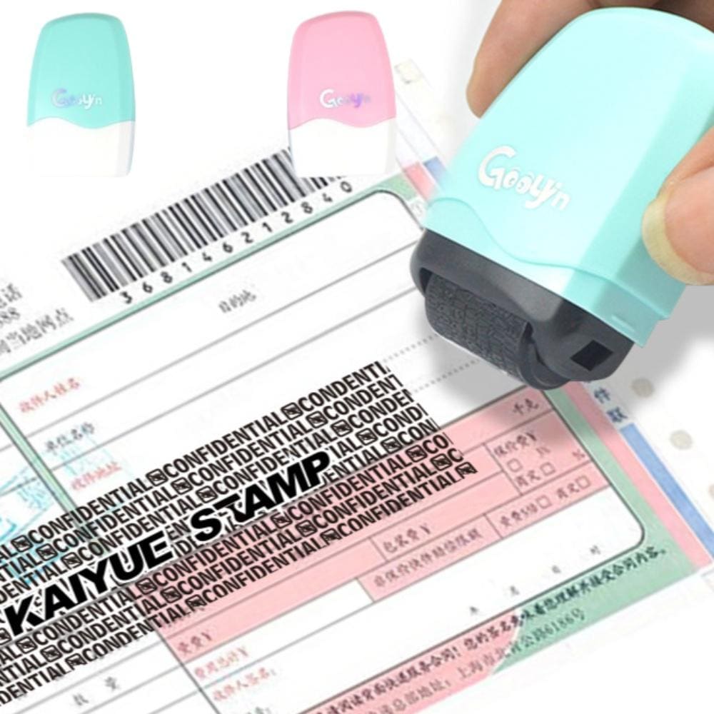 [오늘출발] [신상품] 스타큐브몰 운송장 주소 개인정보 유출방지 명의 도용 방지 영수증 도장 지우개