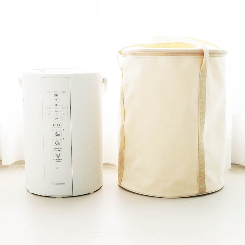 조지루시 가열식 가습기 대용량 EE-DVH35K 4L 보관가방 세트