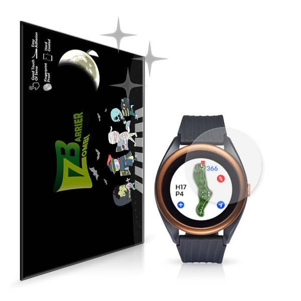 좀비베리어 보이스캐디 T8 강화유리 액정보호필름 2매