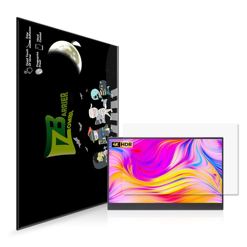 좀비베리어 주연테크 캐리뷰 15UPG-B 저반사 지문방지 액정보호필름