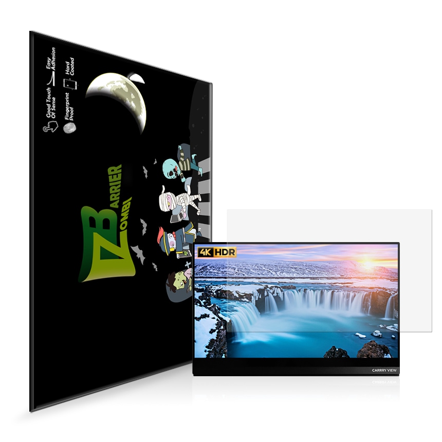 좀비베리어 주연테크 캐리뷰 15UPG-A 블루라이트 액정보호필름