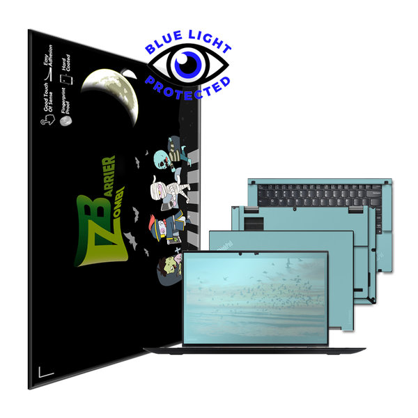 좀비베리어 레노버씽크패드X1 요가2세대 블루라이트액정+외부필름