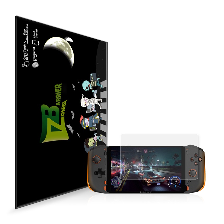 좀비베리어 ONE X PLAYER MINI PRO 6800U 퓨어 저반사 지문방지 액정보호필름 2매