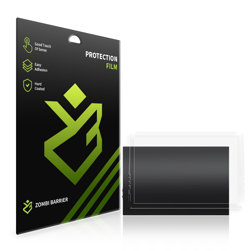 좀비베리어 6D SHARK S16 Plus 16인치 측 후면 외부 보호필름 세트