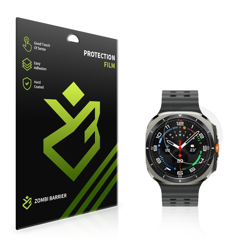 [신상품]좀비베리어 갤럭시 워치7 울트라 47mm AR 고화질 액정보호필름 2매
