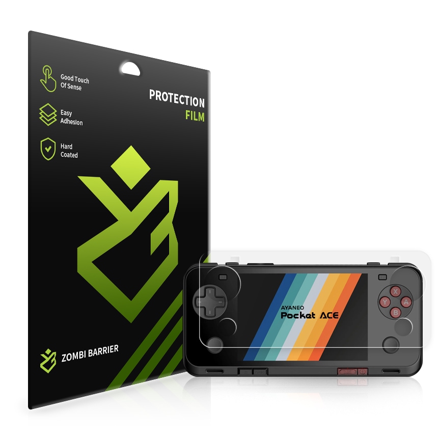 좀비베리어 아야네오 포켓 에이스 AR 고화질 액정보호필름