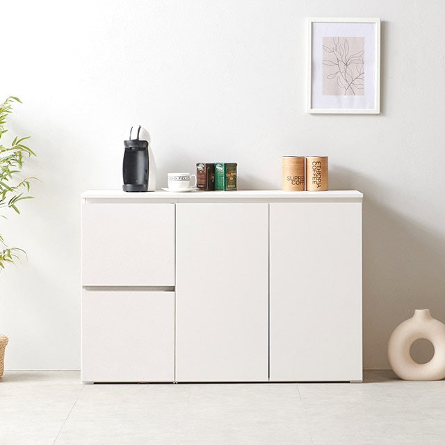 데코레시피 F41242 주방 서랍 수납장 1200 1color