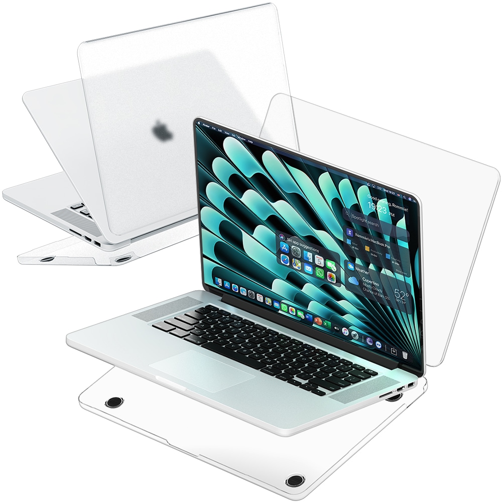 고부기 맥북 에어 M3 M2 13인치 매트 클리어 하드 커버 케이스