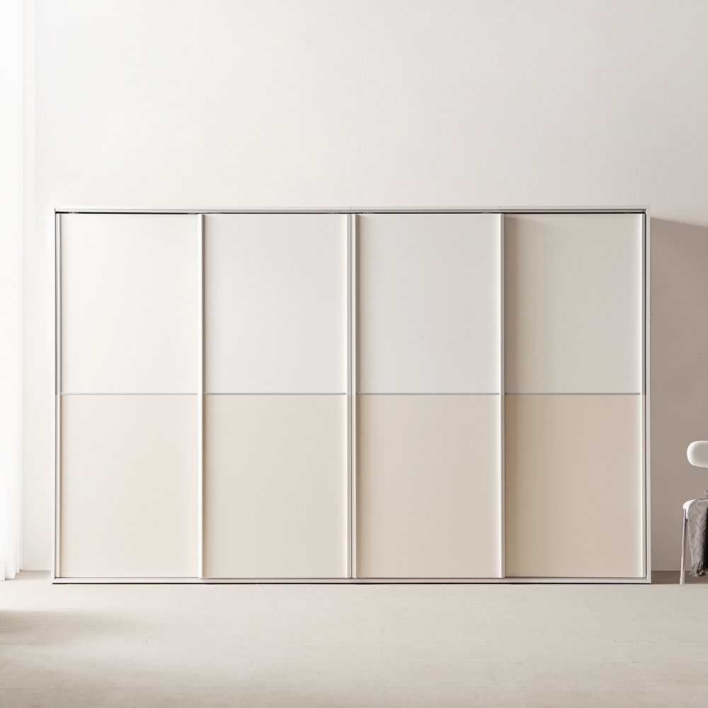 [신상품]제크리 혜택가798,300원 올리브 투톤 슬라이딩옷장 2800 비스포크 E0 미닫이 장롱 맞춤옷장