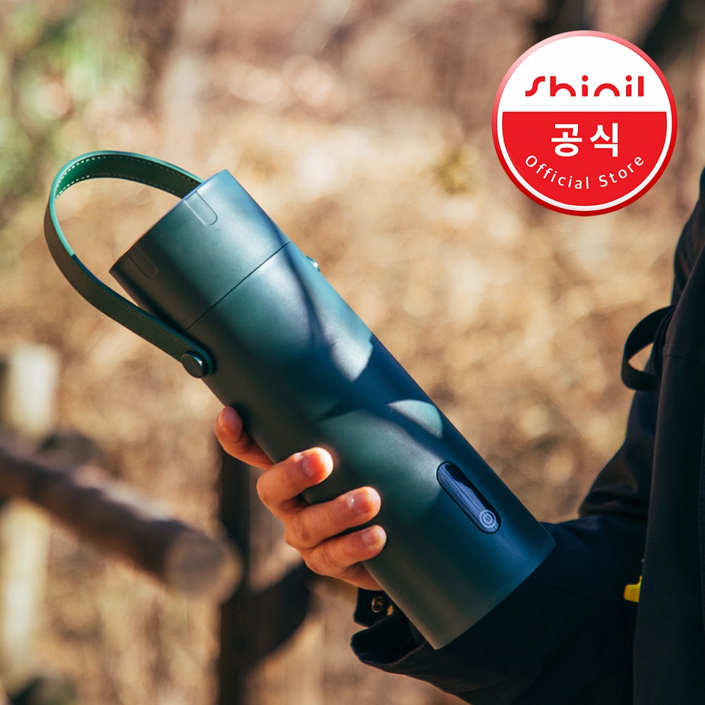 신일전자 신일 100도 텀블러 휴대용 무선 전기 포트 가열 스텐