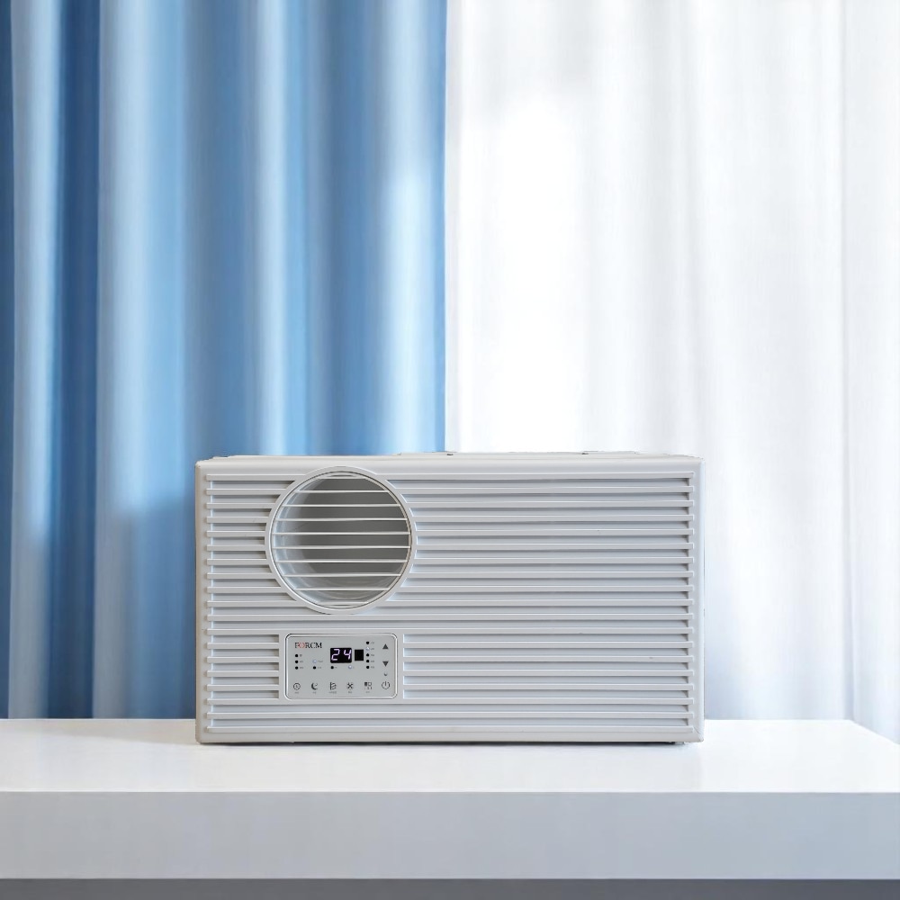 포시엠 창문형 에어컨 인버터 저소음 냉난방기 소형 25년형 베란다형 이동식 방음부스 제습 이동형