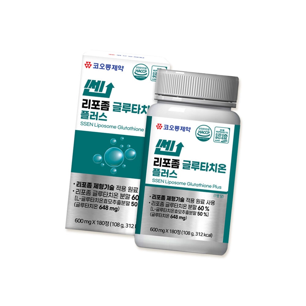 코오롱제약 쎈 리포좀 글루타치온 플러스 180정