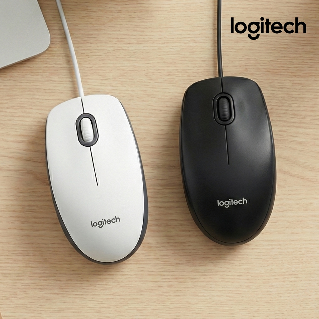 로지텍 로지텍코리아 M100r USB 유선 마우스 좌우대칭형 디자인으로 왼손잡이도 사용가능