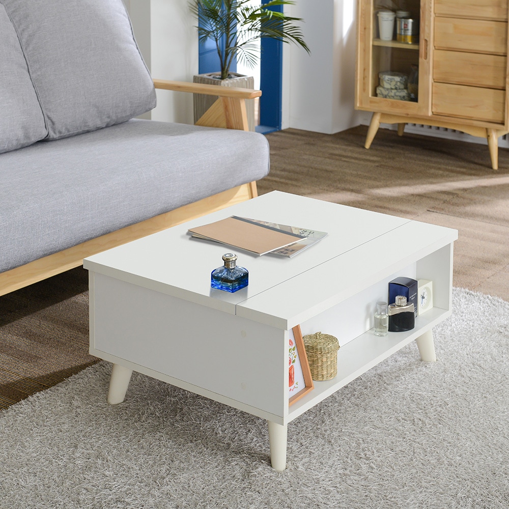 [신상품] 인우드가구 엘랑스 트랜스폼 리프트 테이블 800