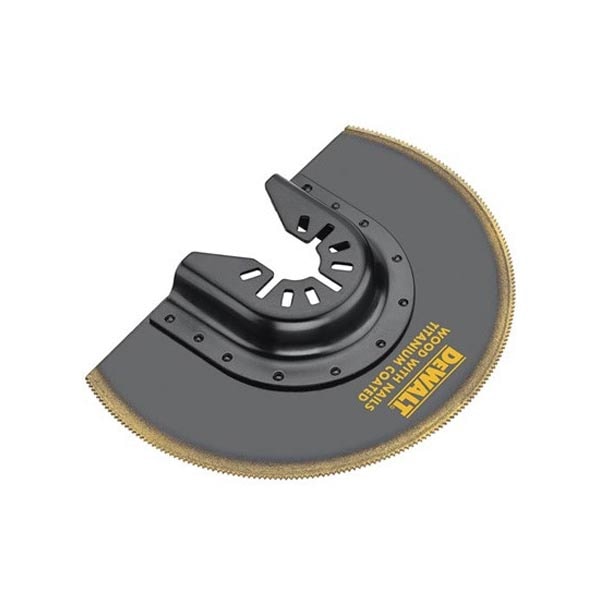 디월트 DWA4213 멀티커터날 PVC 석재 금속 목재 진동 절단 반원형 수평절단 티타늄코팅 캇타