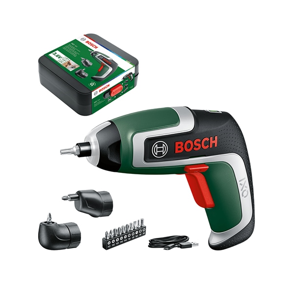 보쉬(BOSCH) IXO 7 충전 스크류 드라이버 세트 3.6V 2.0Ah 비트 10개 어댑터 2개
