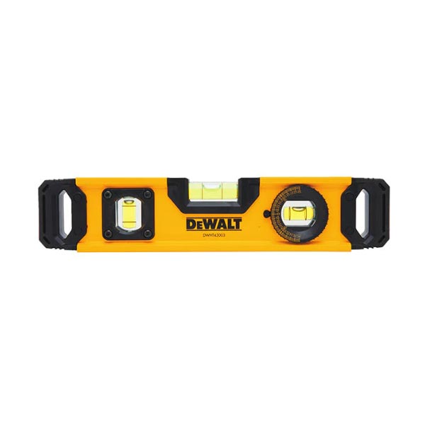 디월트 DWHT43003 토피도 자석 수평 225mm(9) 알루미늄바디 수평막대 수평기