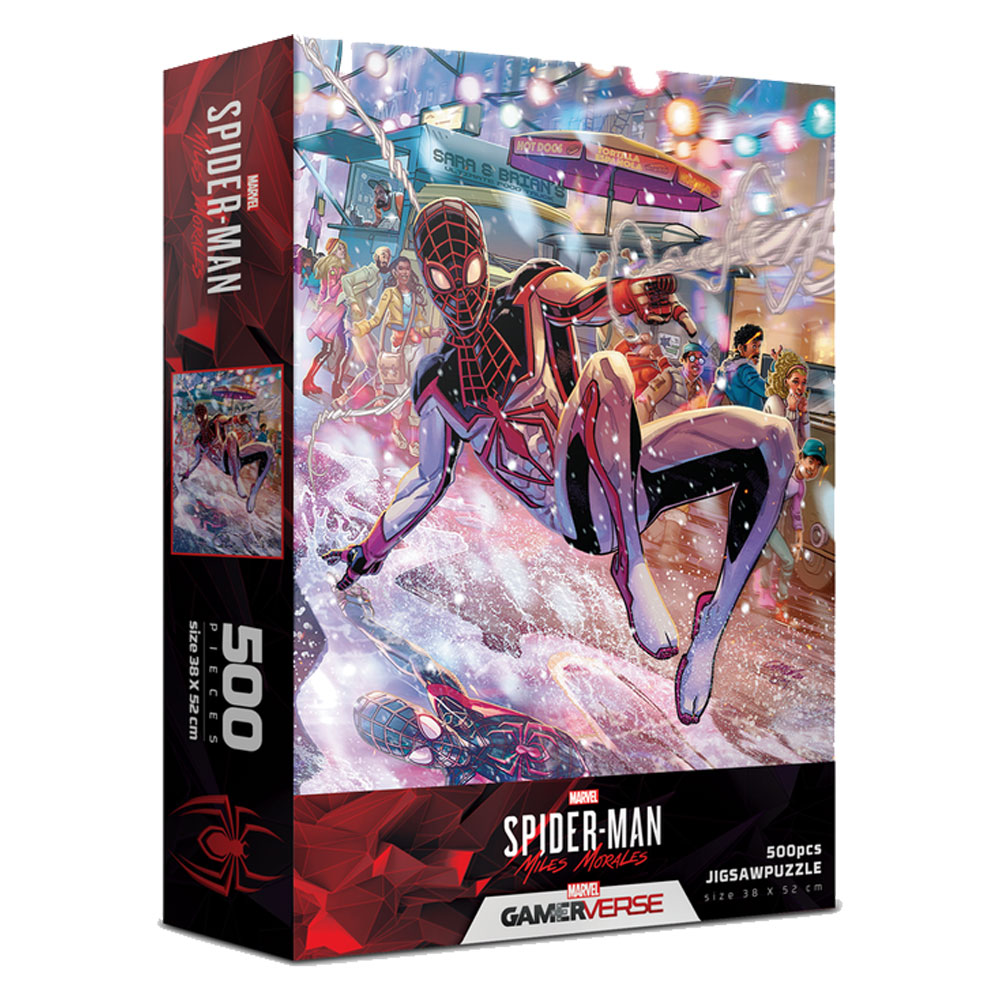 하비스 직소퍼즐 마블 스파이더맨 마일즈 모랄레스 500피스 M562