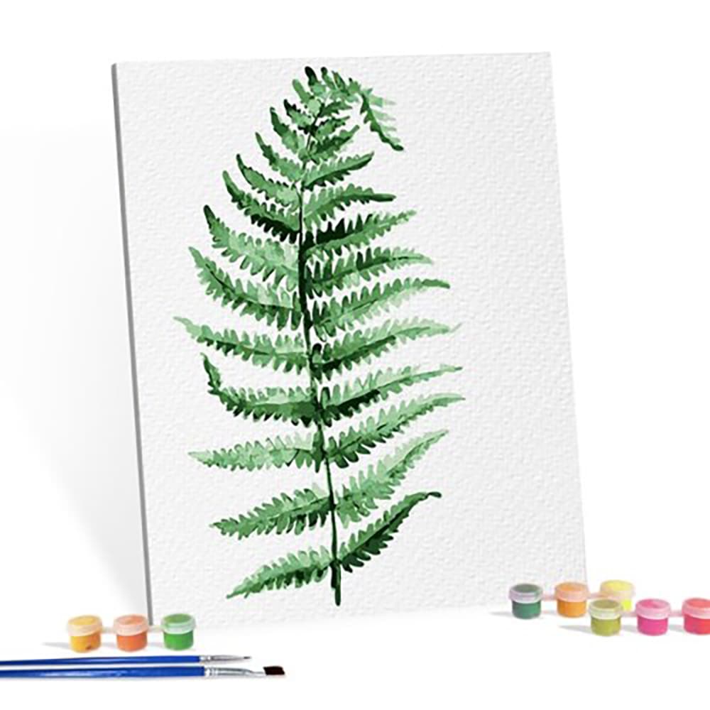 하비스 DIY 명화 그림그리기 세트 보태니컬 오즈먼다리프 40x50