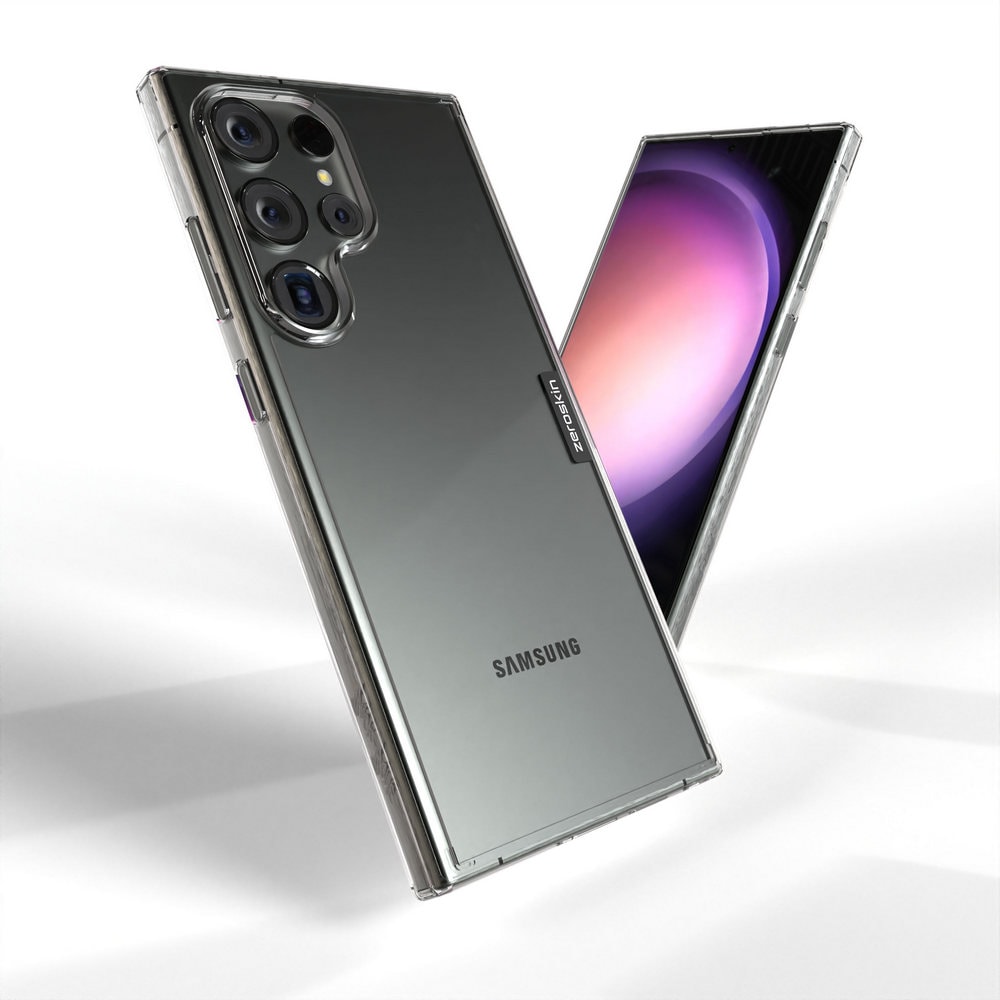 제로스킨 갤럭시 S24 울트라 케이스 백본 투명범퍼 충격보호