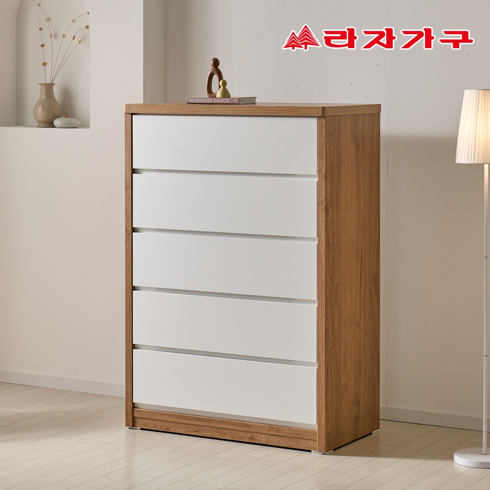 라자가구 빅자이언트 1000 5단 칸칸 속깊은 E0 다용도 옷 수납 서랍장
